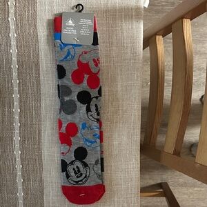 Disney Men's Mickey Mouse Casual Socks - Red, Blue, Black